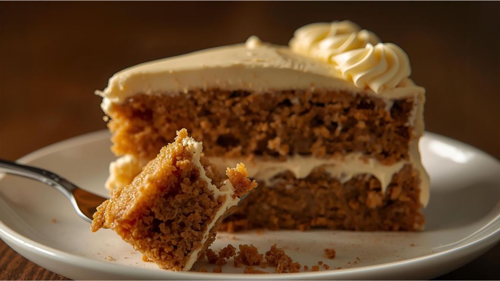 an ai generated image of carrot cake