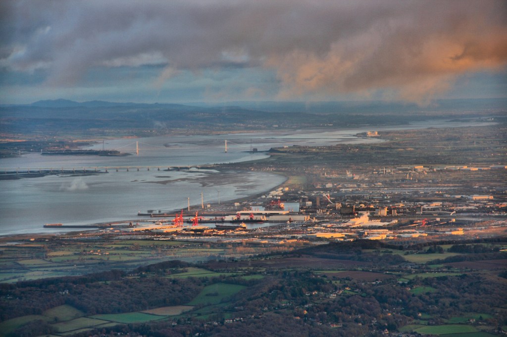 A view over Avonmouth DOcks. CCL applies. 